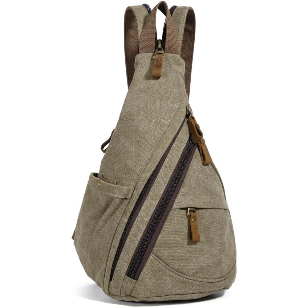 Versatile Small Crossbody Backpack With Hidden An… - image 1